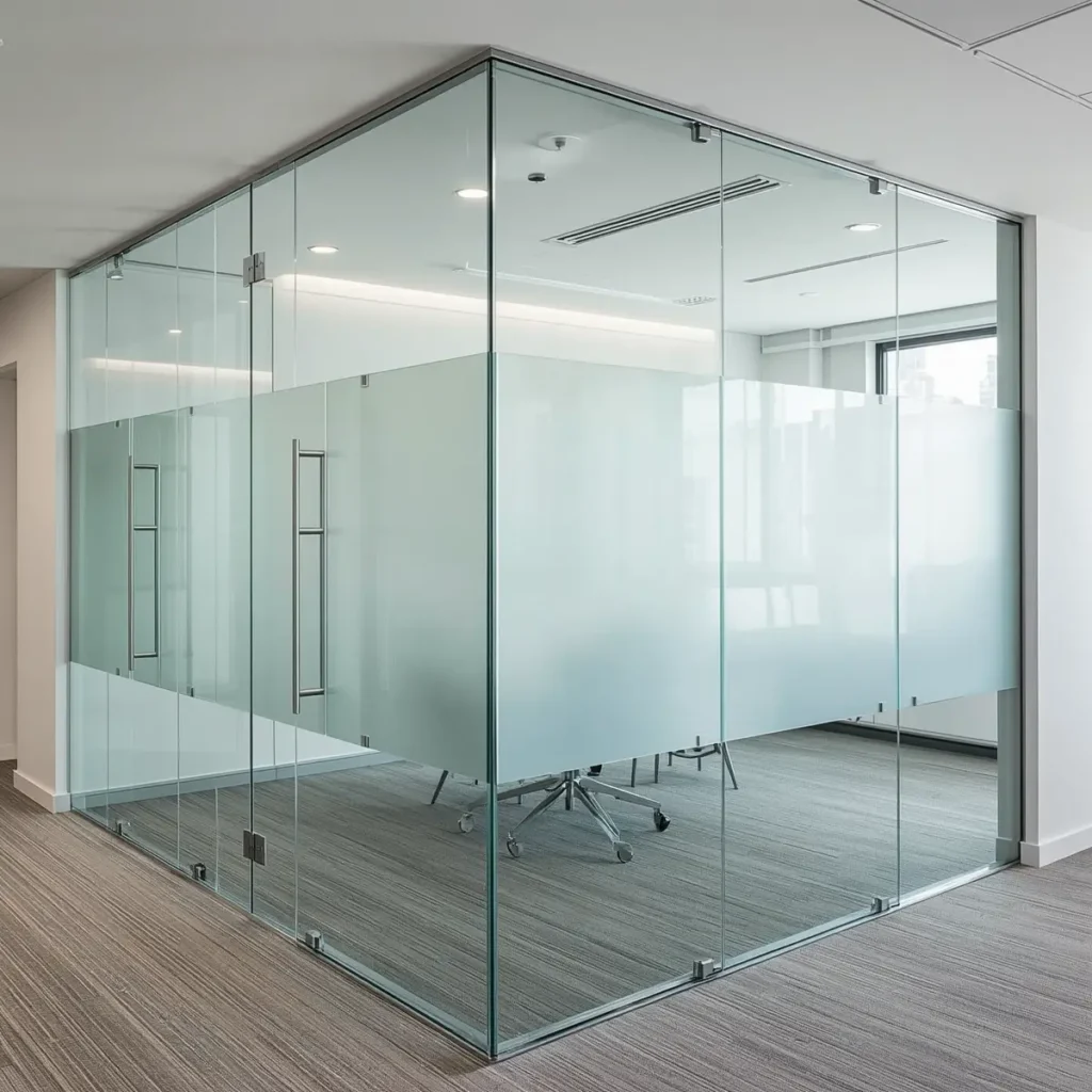 Types of Frameless Glass Partitions