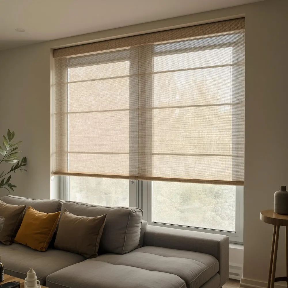 Sunscreen roller blinds
