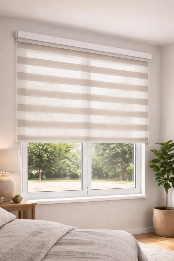 ستائر رول مزدوجة