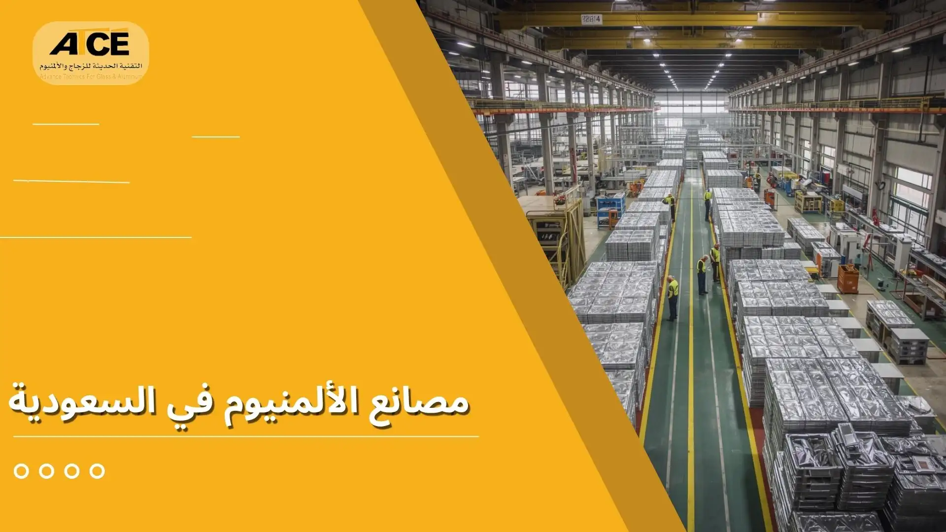 مصانع الألمنيوم في السعودية