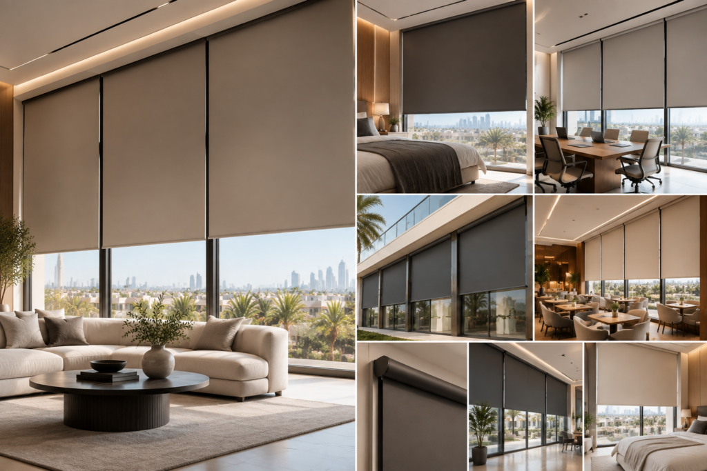 Blackout Roller Blinds by ATCE