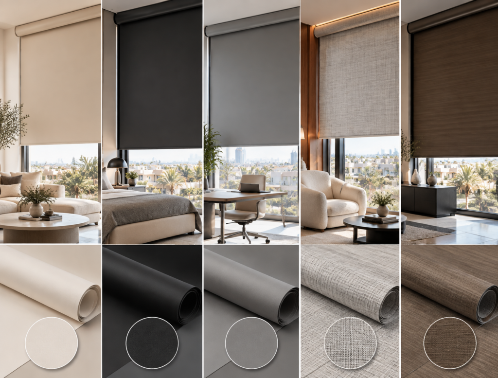 Types of Blackout Roller Blinds