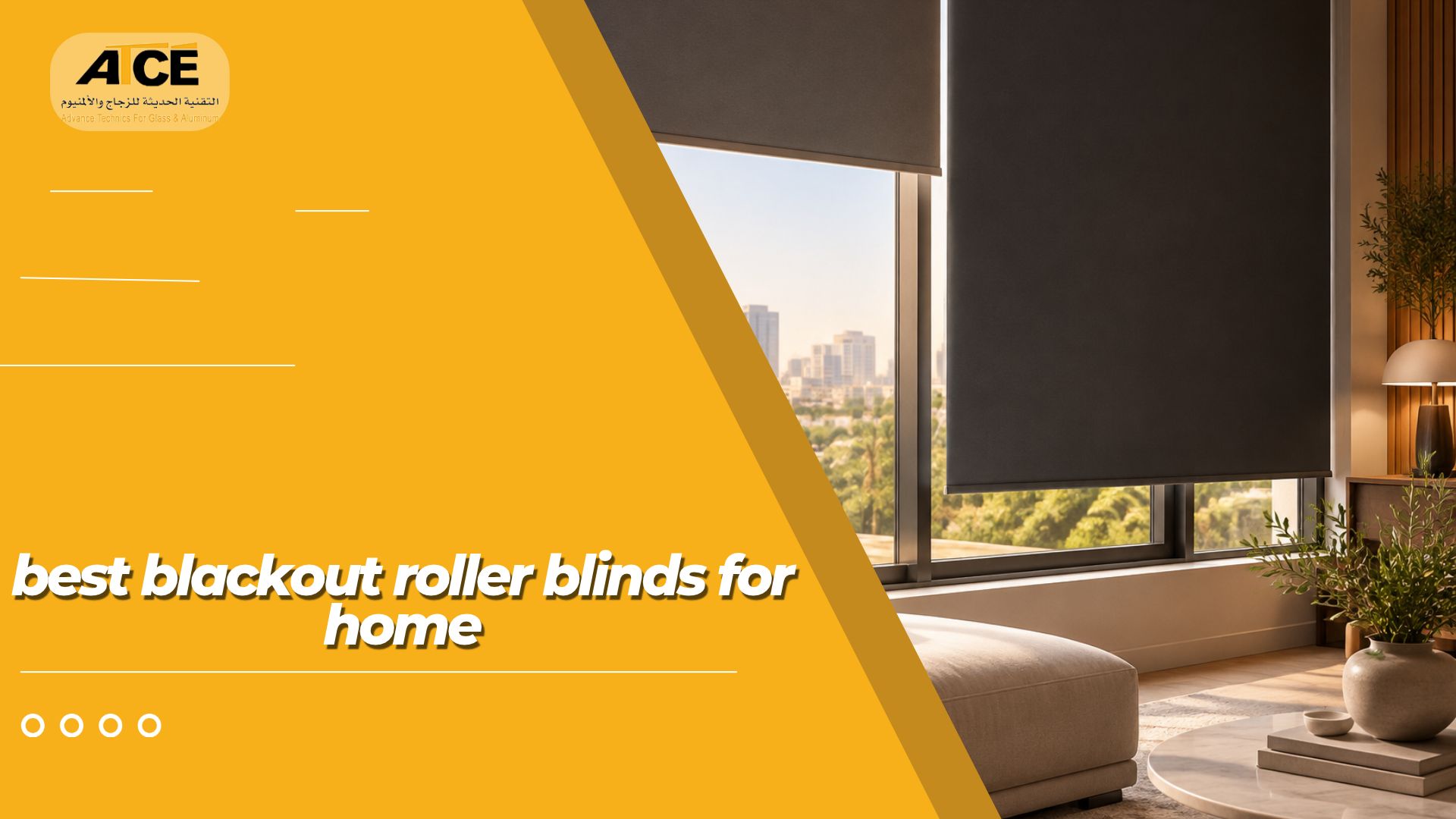 Best blackout roller blinds for home