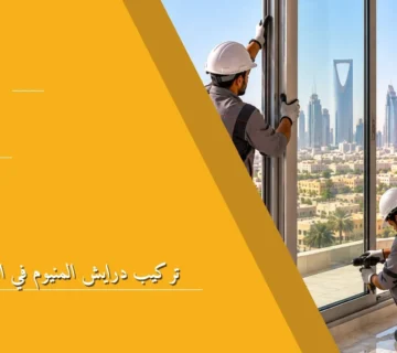 تركيب درايش المنيوم في الرياض